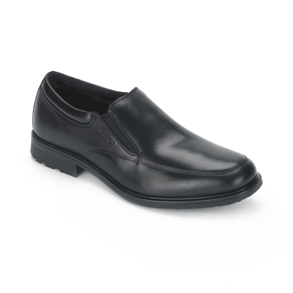 Rockport Slip-On For Mens Black - Essential Details Waterproof - YZ5376028